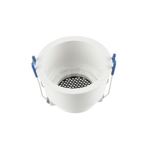 V-TAC kerek GU10 alumínium mély spotlámpa keret, méhsejt diffúzorral, fehér színű - SKU 23761 127510895 - V-TAC