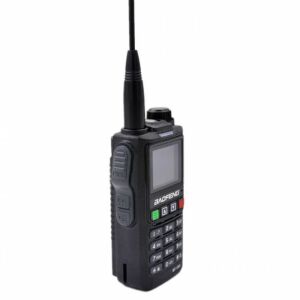 Walkie-talkie Baofeng BF-18H, czarne, widok pod kątem - Nadajnik