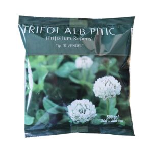 Everde Törpe fehér lóhere mag 0,5 kg, Trifoi Alb Pitic Rivendel, gyep regeneráció, legelő javítás - Csíramag