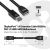 Dimensiunile cablului prelungitor Club3D CAC-1023 DisplayPort 1.4