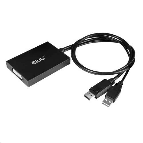 Aktywny adapter CLUB3D Displayport - DVI-D Dual-Link (CAC-1010)