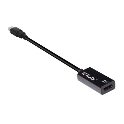 Adaptor CLUB3D Mini DisplayPort la HDMI, negru