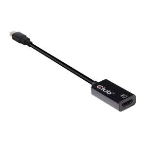CLUB3D Mini DisplayPort to HDMI adapter, black - Club3D DisplayPort Adapter