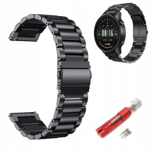 Bőrszíj: Huawei Watch GT 2/3/4/5 PRO 46 mm, Samsung Galaxy Watch 46 mm / 3 45 mm, Gear S3, Amazfit GTR 4 3 2 Pro 47 mm, Xiaomi Mi Watch Color S1