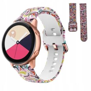 Szíj Huawei Watch GT2, GT3 42mm, Samsung Galaxy Watch FE 7 6 5 4 40/42/43/44/45/46/47, Amazfit Active BIP S LITE U PRO GTS 2 3 4 GTR 42mm MINI, 20 mm 127546968 - Okosóra szíj