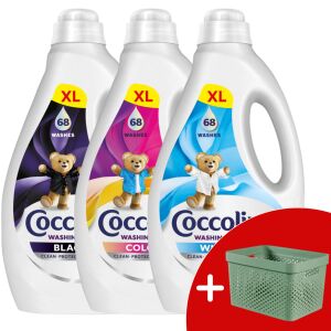 Coccolino for all laundry Package + Gift Curver Infinity Laundry Detergent Basket 17L 127556324