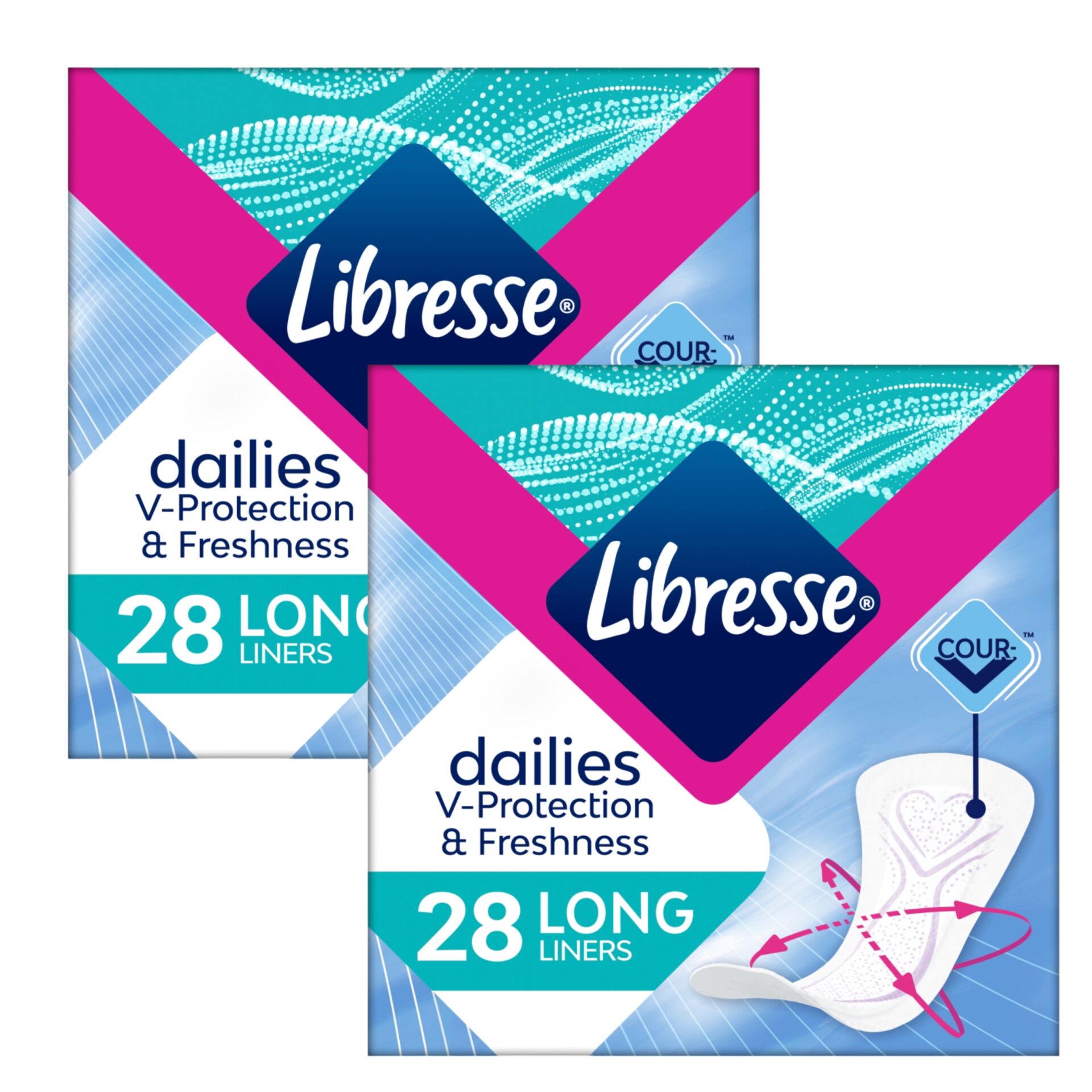 E-shop Vložky Libresse Dailies Fresh Long Cleanliness 2x28ks
