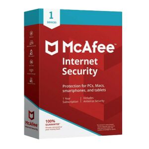 McAfee Internet Security 2020 (1 Device/1 Year) (MIS00GEU1RAP) 127560094 - Szoftver
