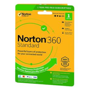 Symantec Norton 360 Standard 10GB HUN (1 User/1 Device/1 Year) (21416707) 127560102 - Szoftver