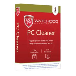 Watchdog PC Cleaner Élettartam licensz elektronikus licensz