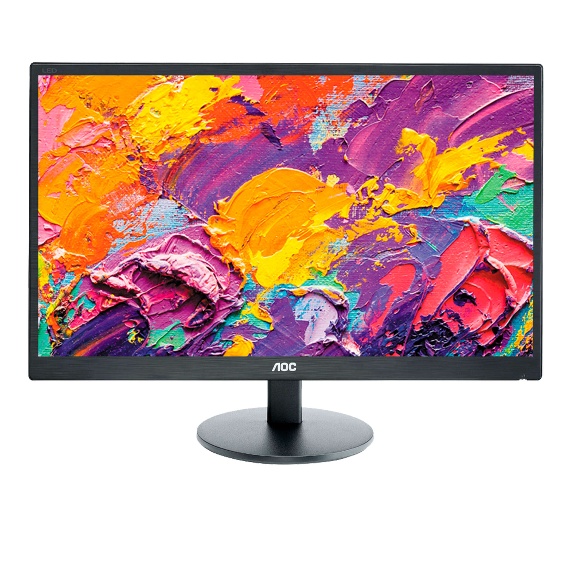 AOC 70 Series E2270SWHN LED display 54,6 cm (21.5") 1920 x 1080 Full HD Fekete