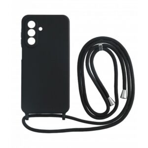 Cellect, Samsung Galaxy A26, TPU+PC, Fekete, Mobiltelefon tok, Fekete Zsinórral 141381371 - Cellect