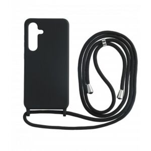 Cellect, Samsung Galaxy S25 Plus,  TPU+PC, Fekete, Mobiltelefon tok, Fekete Zsinórral 141381043 - Cellect