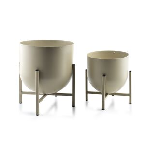 SWEN BEIGE 2 darabos burkolat készlet 24xh26cm/18.5xh21cm