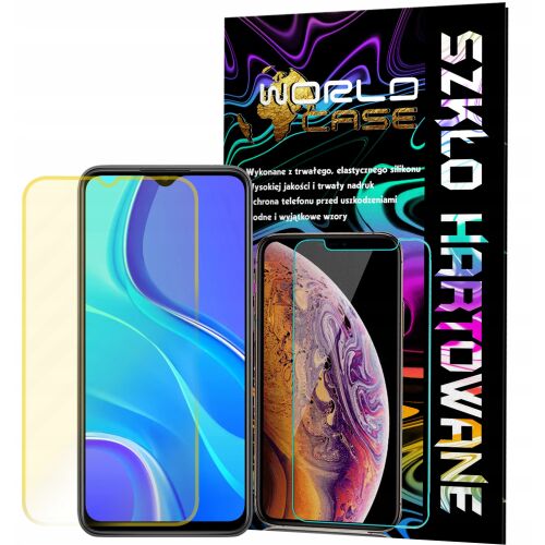World Case edzett üveg képernyővédő Xiaomi Redmi 9 / 9 Prime / 9A telefonhoz - Mobiltelefon kiegészítő