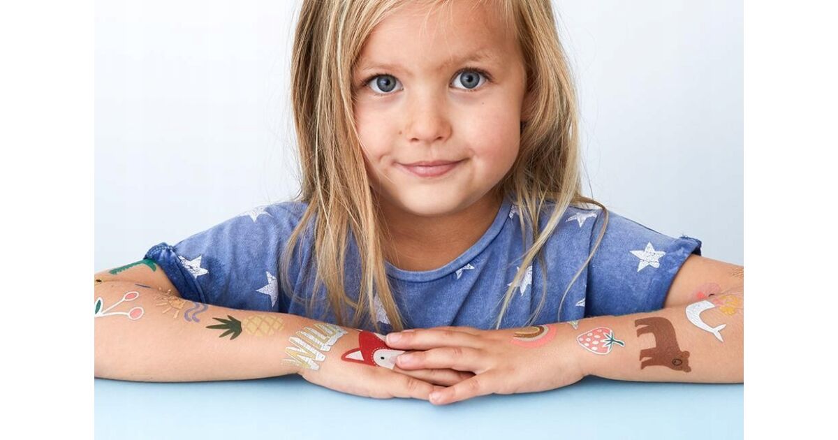 LEMOSHATÓ TETOVÁLÁS GYEREKEKNEK IDEIGLENES NEYMAR LABDA - 8 EL. / 150 ...