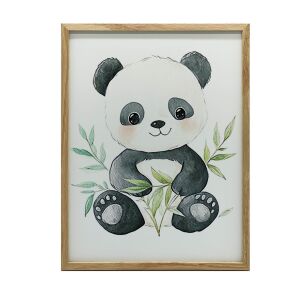 ALUMÍN KERETES FALI PLAKÁT ARNYOS PANDA 30x40 CM LEVÉL 127596439 - Babaszoba dekoráció