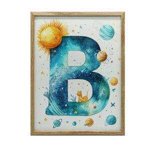 FEKETE KERETES PLAKÁT FALRA COSMOS MAT 50x70 CM 127600363 - Falikép