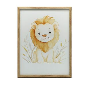 ALUMÍNIUM KERETES PLAKÁT GOLDEN LION 50x70 CM MATT PAPÍR 127610716 - Falikép