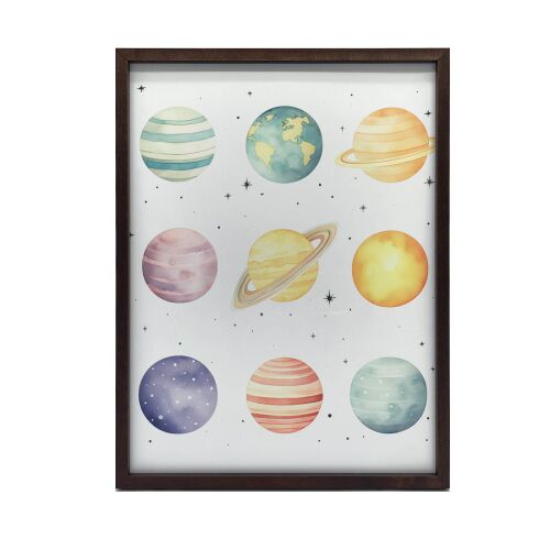 GOLDEN FRAME FALI PLAKÁT CSILLAG FELFEDEZÉSEK CSILLAGSÁG 40x50 CM 127620862