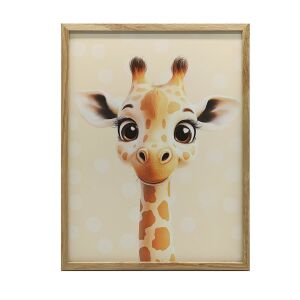 ALUMÍNIUM KERETES FALI PLAKÁT ARNYI ZSIRÁF 40x50 CM 127624639 - Babaszoba dekoráció