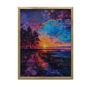 KERET FALI PLAKÁT BEÁLLÍTÓ SUN PEACE 50x70 CM 127629967 - Falikép