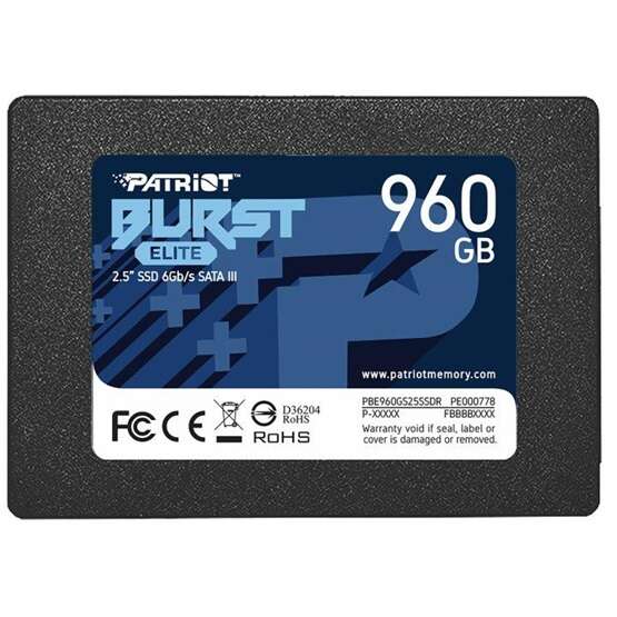 Patriot Memory Burst Elite 2.5" 960 GB Serial ATA III