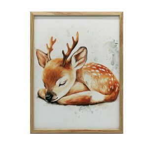 KERET FALI PLAKÁT ALVÓSZARVAS ALUMÍNIUM 50x70 CM 127643503 - Falikép