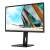 AOC Q32P2 31.5 hüvelykes QHD monitor oldalnézet
