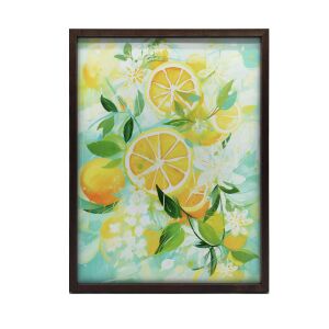 KERET FALI PLAKÁT FRISSÍTŐ NARANCS KONYHA 30x40 CM 127651041 - Lakberendezés