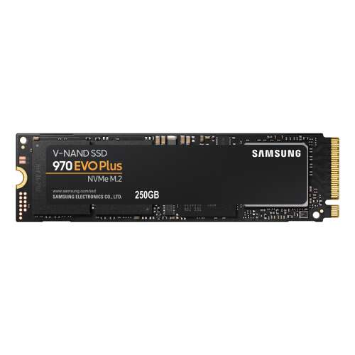 Samsung 970 EVO Plus M.2 250 Giga Bites PCI Express 3.0 V-NAND MLC NVMe