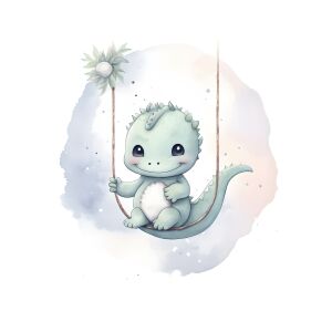 KERET FALI PLAKÁT DINASAURUS HINTÁN 30x40 CM FEKETE 127680798 - Lakberendezés