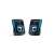 Genius SP-Q180 blaue Computerlautsprecher