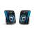 Genius SP-Q180 blue computer speakers