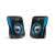 Genius SP-Q180 blue computer speakers