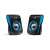 Genius SP-Q180 blue computer speakers