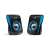 Genius SP-Q180 blue computer speakers