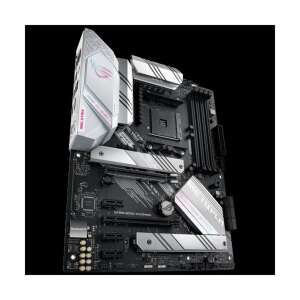 Asus ROG Strix B550-A Gaming AMD B550 ATX Motherboard, angled view - ASUS Motherboard