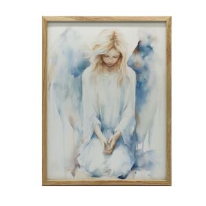 KERET FALI PLAKÁT NYUGÍTÁS ANGYAL PASZTEL MOSOGATÓ 30x40 127695332 - Lakberendezés