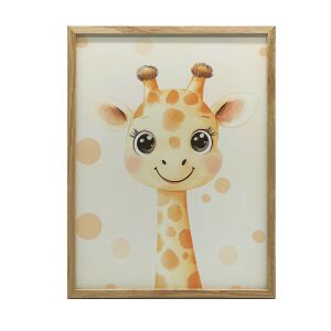 KERET FALI PLAKÁT ZSIRÁF PÖTTES 50X70 CM MATT 127700844 - Falikép