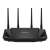 Wi-Fi router Asus RT-AX58U V2, dual band, AX3000, čierny, pohľad spredu