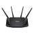 Wi-Fi router Asus RT-AX58U V2, dual band, AX3000, čierny, pohľad spredu