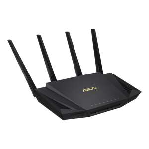 Ukośny widok routera Asus RT-AX58U V2 AX3000 WiFi 6 - Router Wi-Fi, adapter