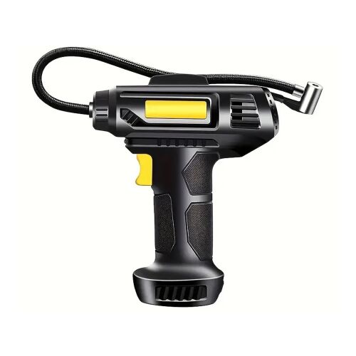 Autós kompresszor 12V - 10bar, hordozható autógumi pumpa