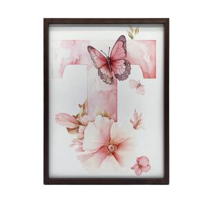 PLAKÁT FALRA ARANY KERETBEN ROMANTIKUS ILLUSZTRÁCIÓ 50x70 CM 135823670 - Falikép