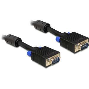 DeLOCK 10m VGA Cable VGA kábel VGA (D-Sub) Fekete 44068068 