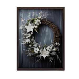 ALUMÍNIUM KERETES FALI PLAKÁT KARÁCSONYI VARÁZSLAT 30x40 CM 127742481 - Lakberendezés