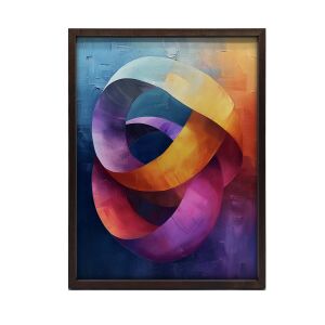 ARANY KERETES FALI PLAKÁT DINAMIKUS GYŰRŰ 40x50 CM 127742653 - Falikép