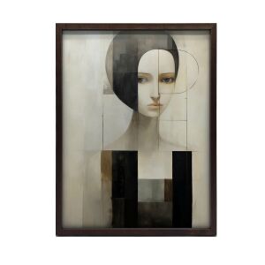 FEKETE KERETES FALI PLAKÁT SZÜRREÁLIS SZÉPSÉG 30x40 CM 127743287 - Lakberendezés