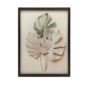 ARANY MONSTERA FALI PLAKÁT KERETBEN, NAGY NAPPALI 30X40 CM 127744252 - Lakberendezés